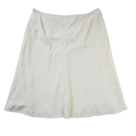 Armani Collezioni Khaki Fit n Flare Skirt, Size 14 - Picture 1 of 8